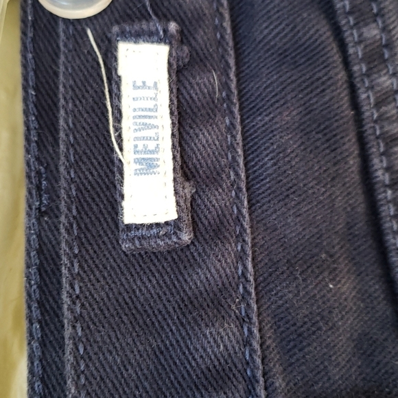 Brandy Melville Hi Rise Button Fly Distressed Denim Short 26 - Picture 6 of 12